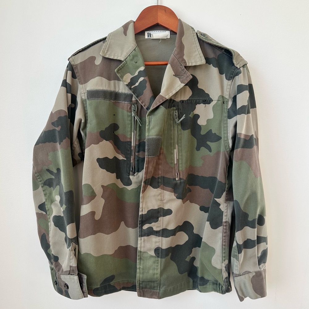 ASOS | AUTHENTIC FRENCH ARMY F2 COMBAT FATIGUE CAMO MILITARY SURPLUS CE JACKET